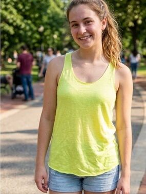 Mudd Neon Yellow Tank